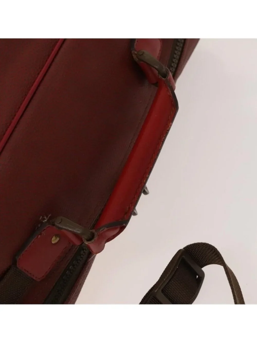 Authentic LOUIS VUITTON LV Cup Challenge line Shoulder Bag Red LV